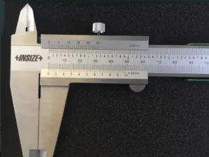 calibrador insize vernier de acero inoxidable, graduación 0,02 mm métrico/pulgada(1205 3002s)